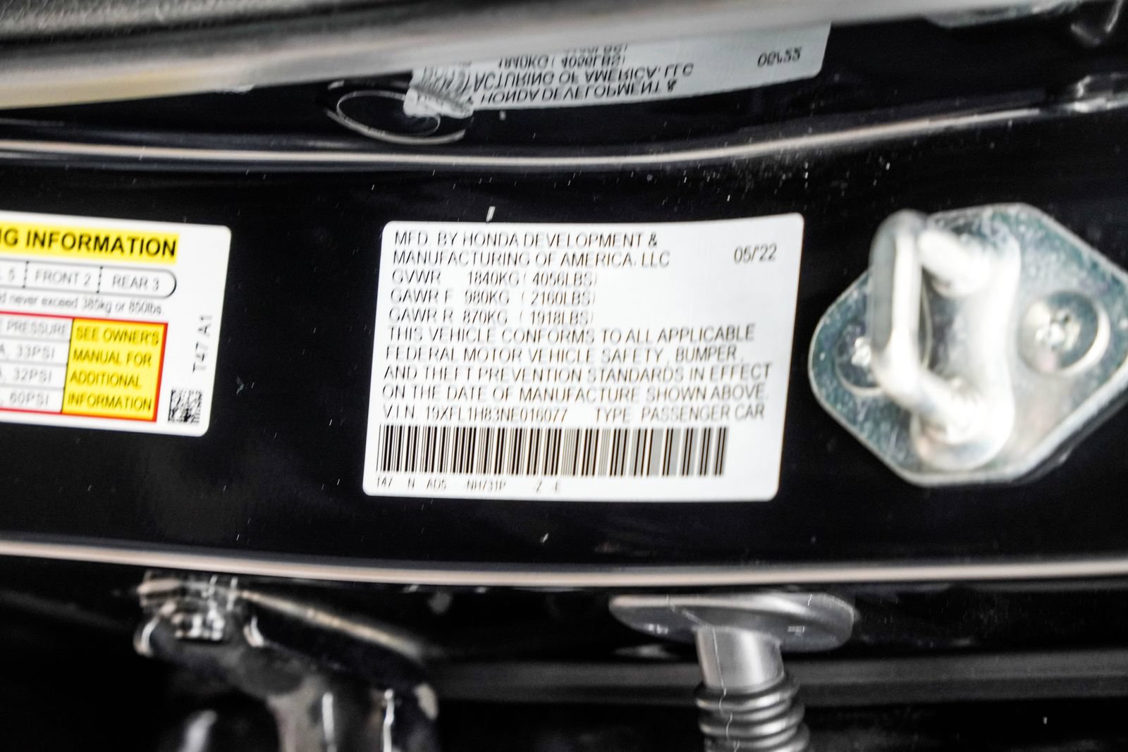 Used 2022 Honda Civic Sport Touring image 47