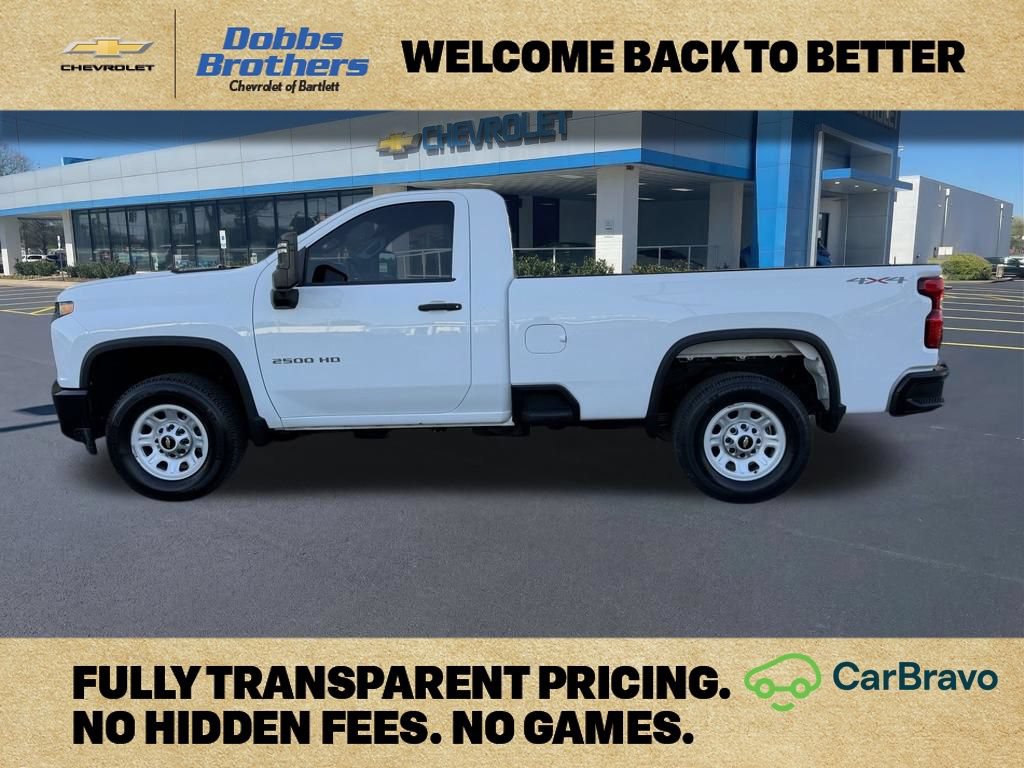Certified 2020 Chevrolet Silverado 2500 W/T w/ WT Convenience Package AWD/4WD image 4