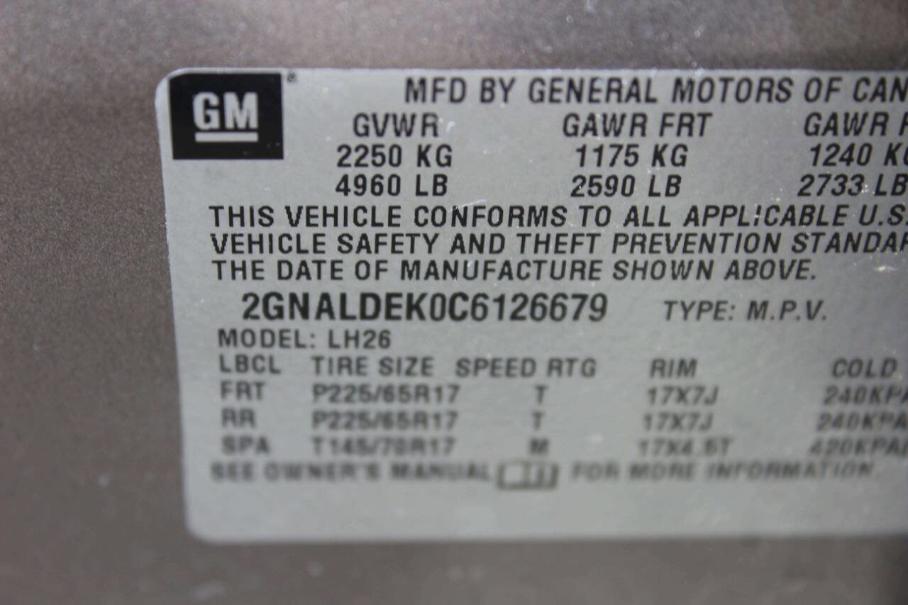Used 2012 Chevrolet Equinox LT w/ Driver Convenience Package FWD image 9