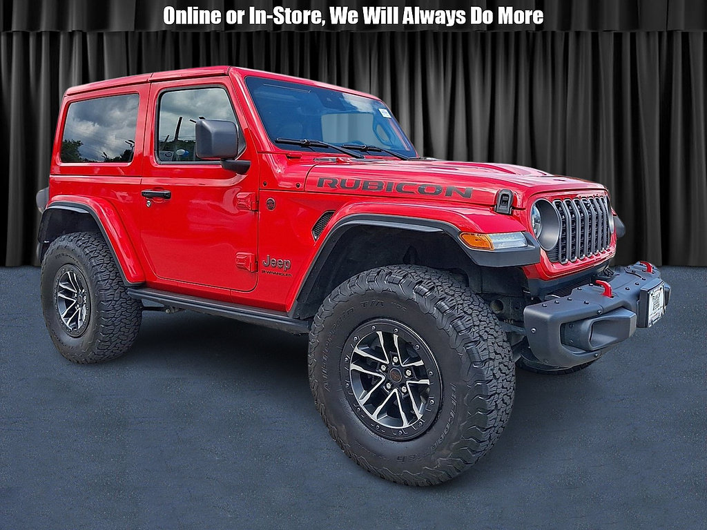 Certified 2025 Jeep Wrangler Rubicon AWD/4WD image 1