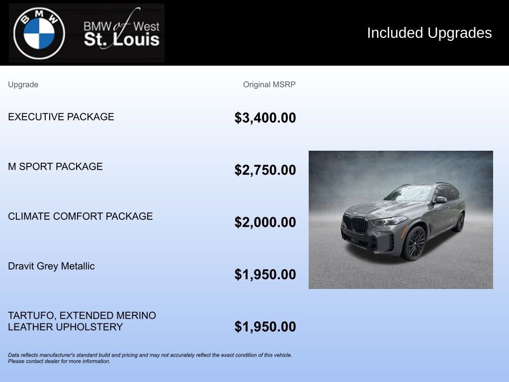 Used 2026 BMW X5 xDrive40i w/ Executive Package AWD/4WD image 20