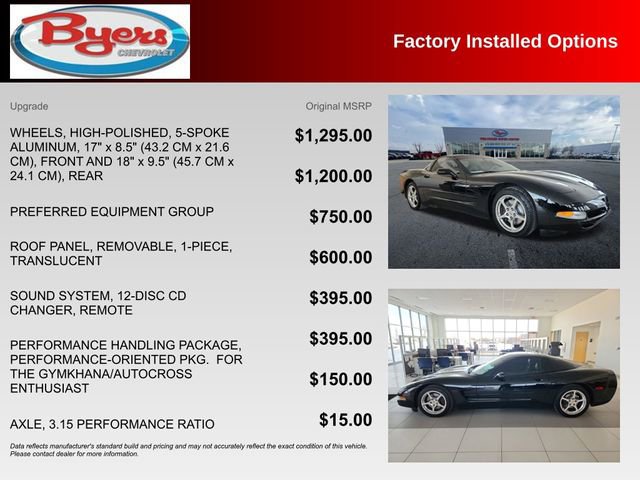 Used 2004 Chevrolet Corvette Base w/ Preferred Equipment Group image 10