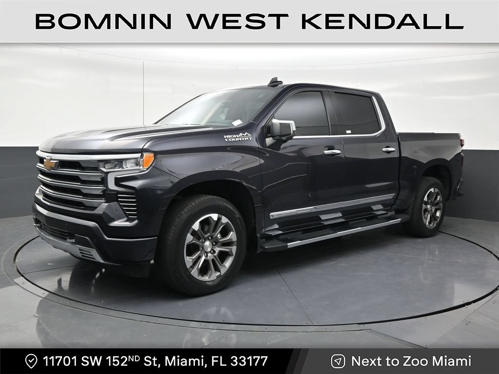 Used 2024 Chevrolet Silverado 1500 High Country w/ Technology Package RWD image 1