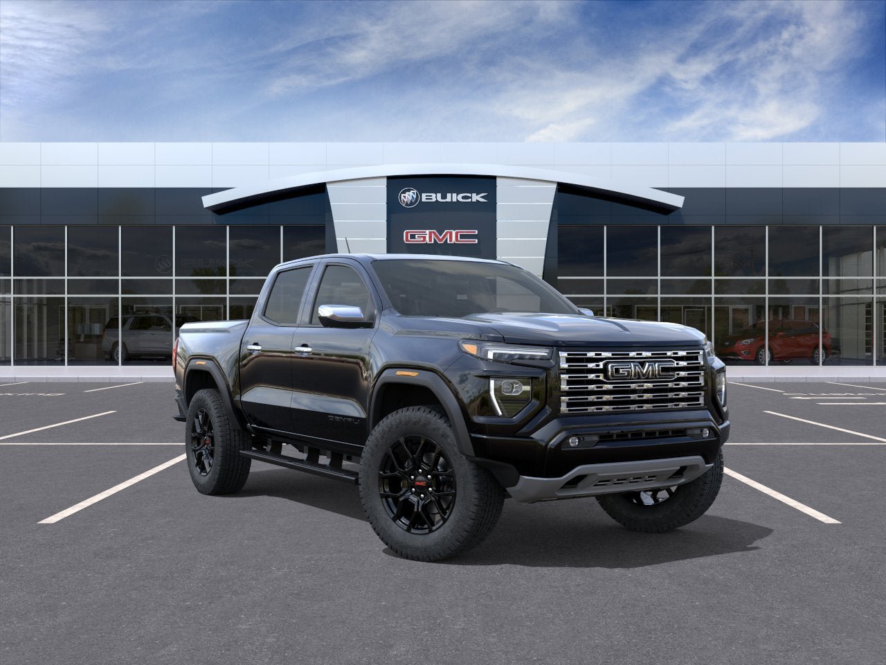 New 2026 GMC Canyon Denali w/ LPO, Denali Black Edition AWD/4WD image 1