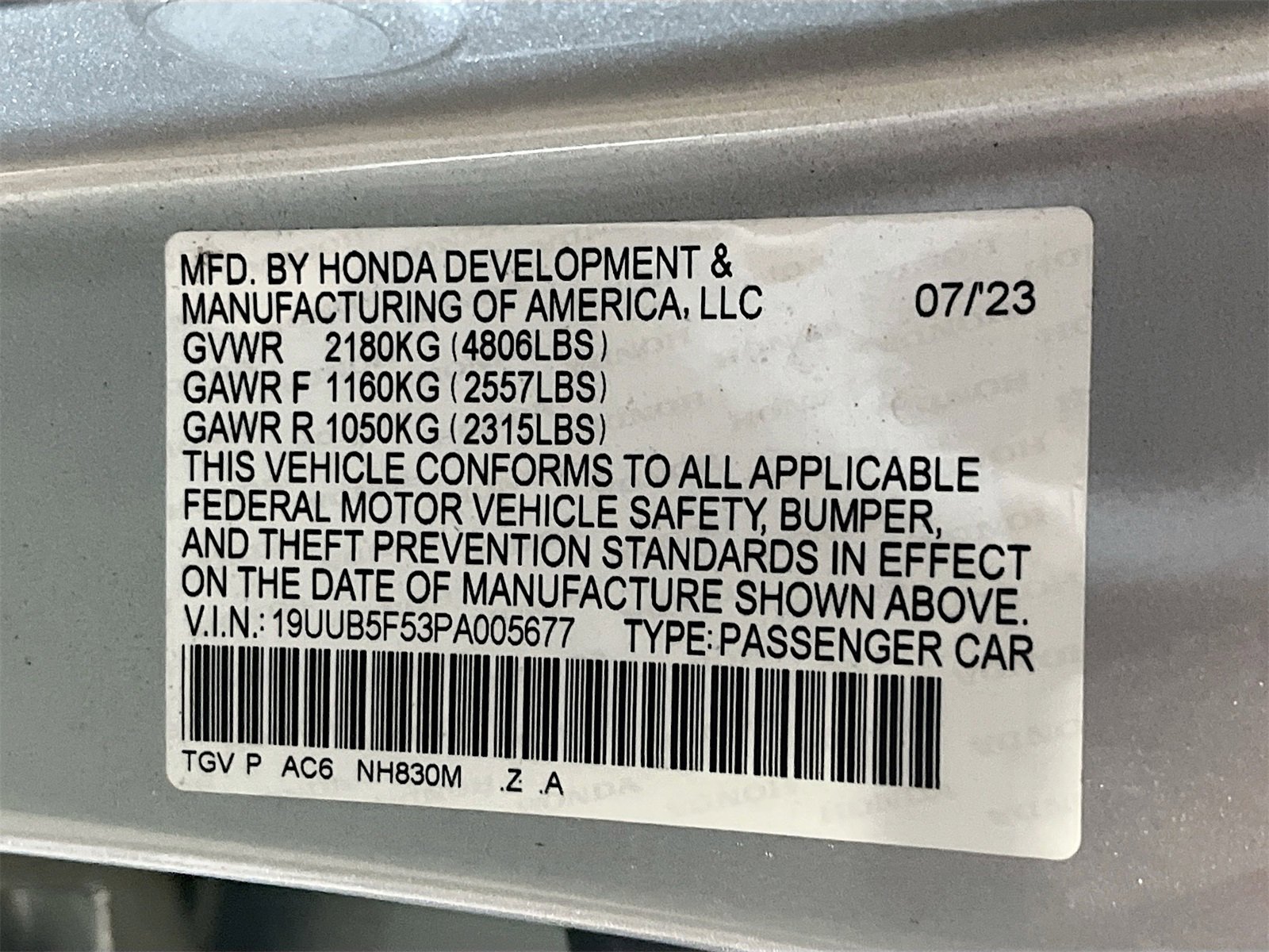 Used 2023 Acura TLX A-Spec Package image 34