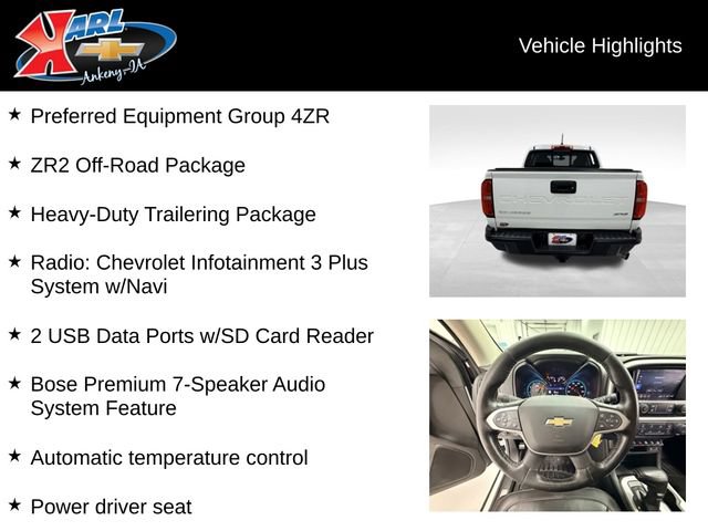 Certified 2021 Chevrolet Colorado ZR2 AWD/4WD image 2