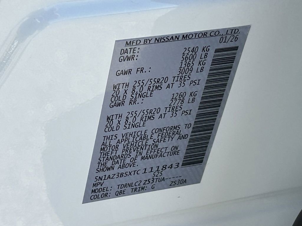 New 2026 Nissan Murano SV image 20