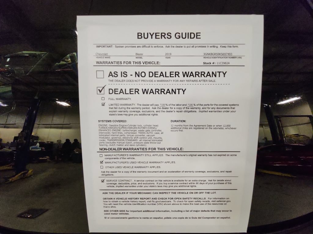 Certified 2019 Chevrolet Blazer LT AWD/4WD image 33