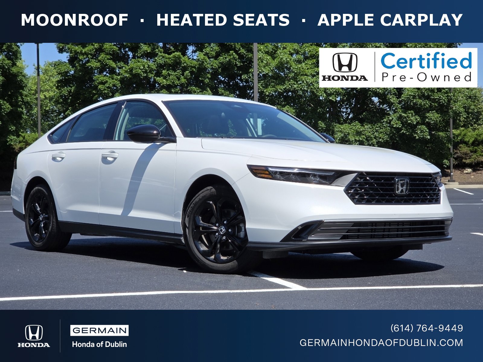 Certified 2025 Honda Accord SE image 1