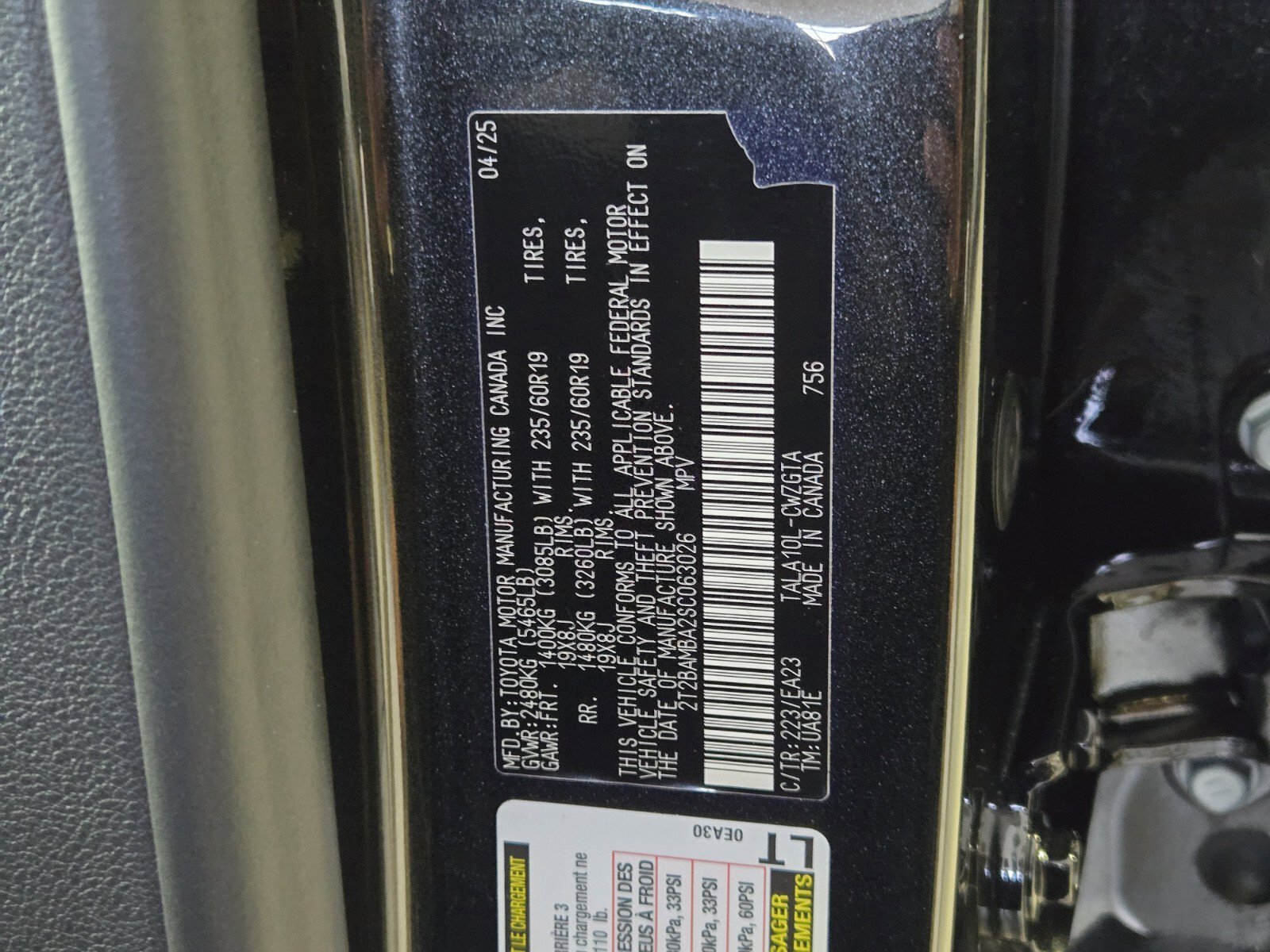 Certified 2025 Lexus RX 350 FWD image 19