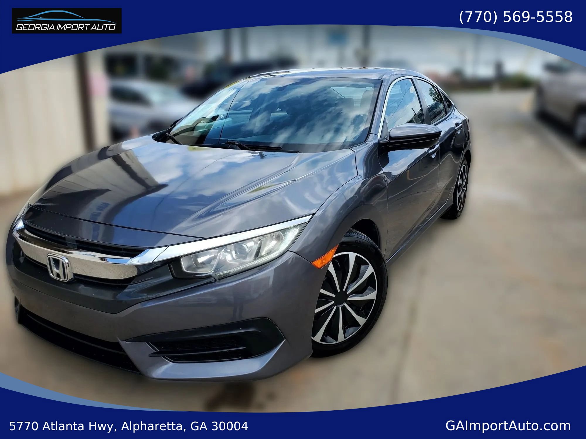 Used 2017 Honda Civic LX