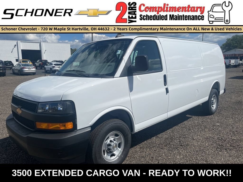 New 2025 Chevrolet Express 3500 Extended w/ Driver Convenience Package