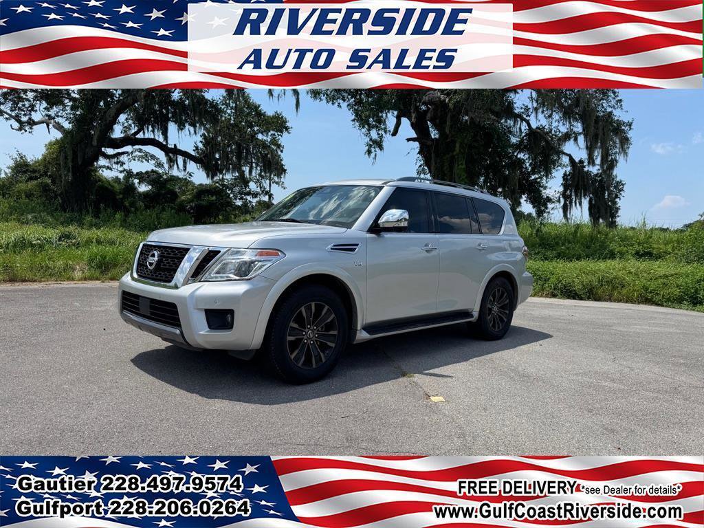 Used 2020 Nissan Armada Platinum w/ Captain's Chairs Package image 1