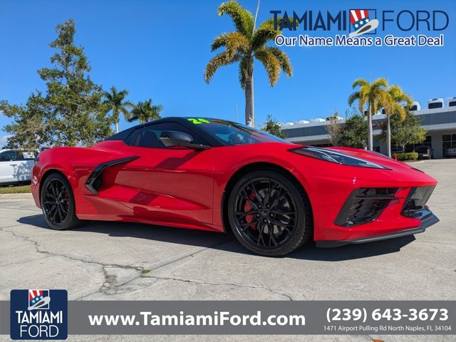 Used 2024 Chevrolet Corvette Stingray Premium Conv w/ Z51 Performance Package image 1