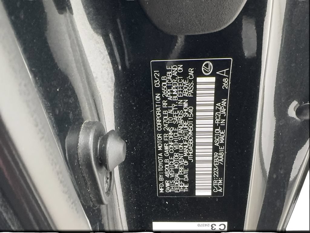 Used 2021 Lexus RC 300 F Sport w/ Navigation Package RWD image 58