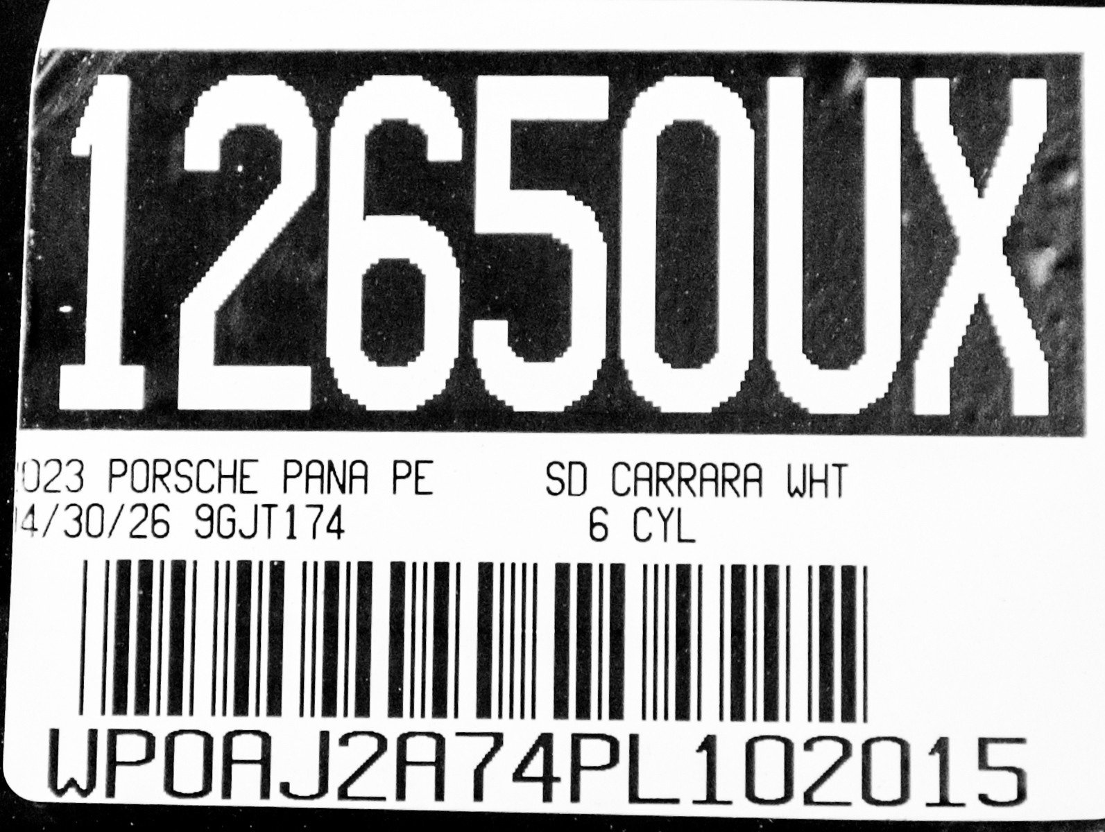 Certified 2023 Porsche Panamera Platinum Edition RWD image 34
