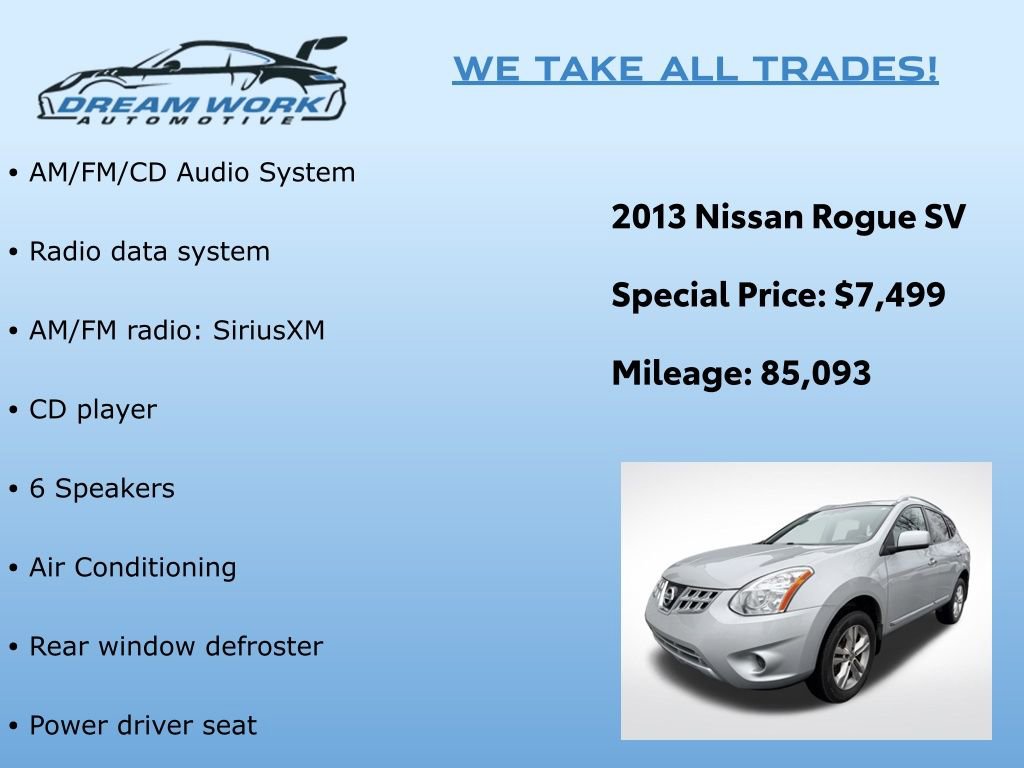 Used 2013 Nissan Rogue SV image 2