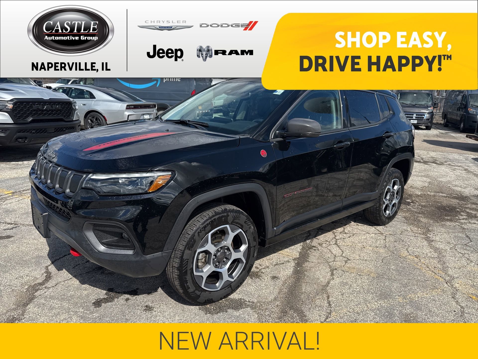 Used 2022 Jeep Compass Trailhawk w/ Trailhawk Elite Group image 1