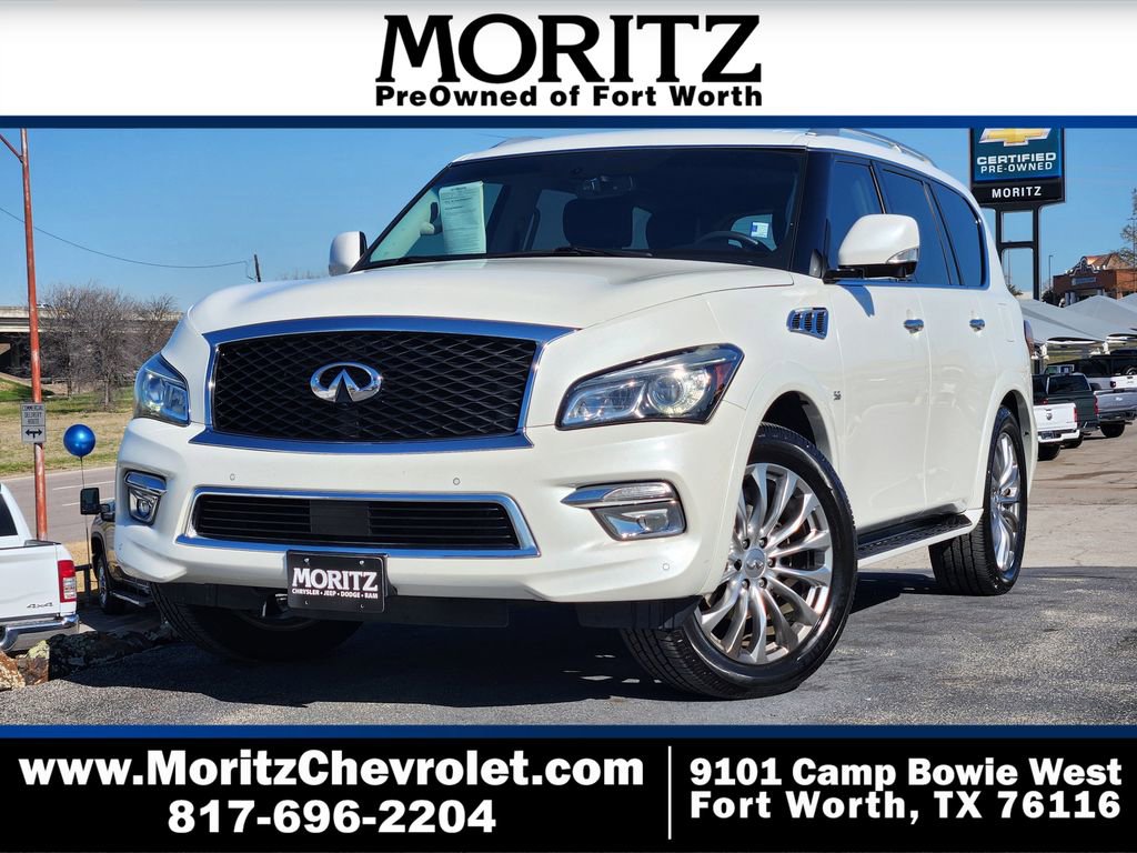 Used 2016 INFINITI QX80 4WD w/ Driver's Assistance Package