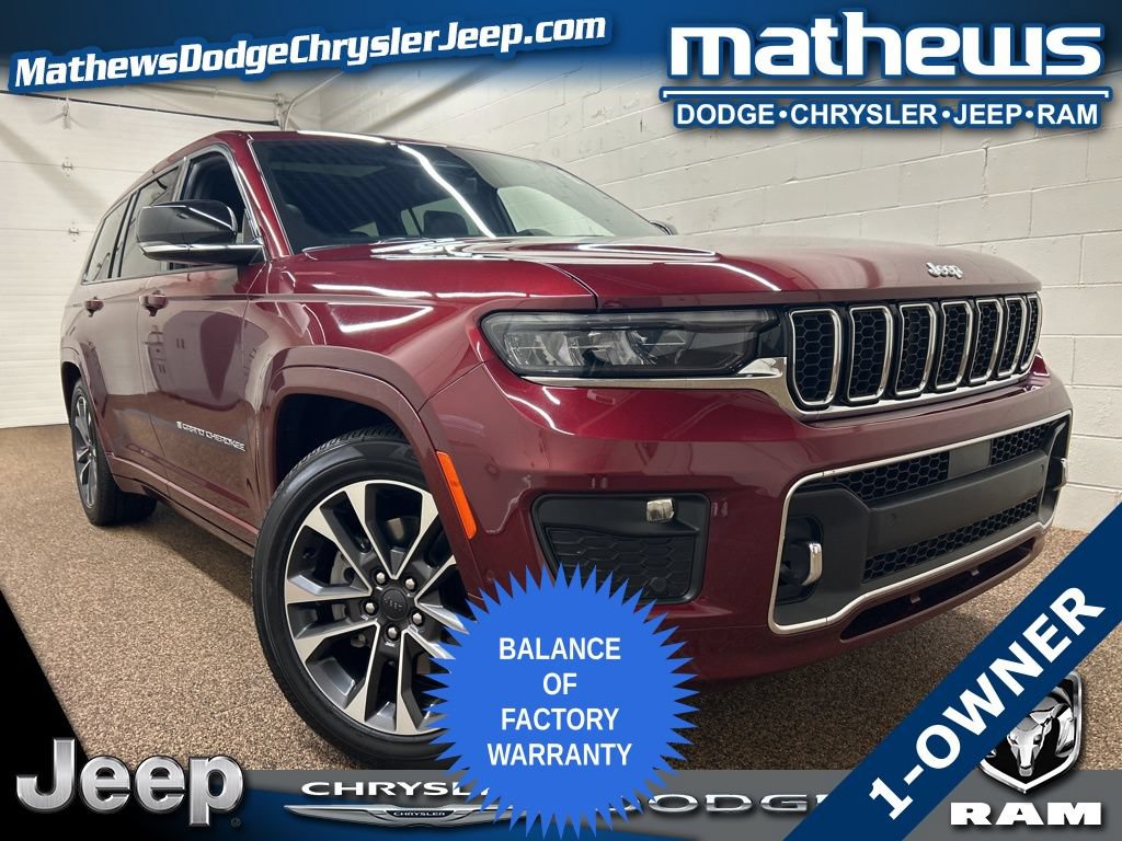 Used 2025 Jeep Grand Cherokee L Overland w/ Luxury Tech Group IV AWD/4WD image 1