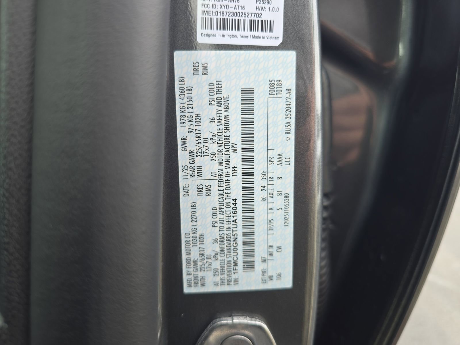 New 2026 Ford Escape Active w/ Tech Pack #1 FWD image 26