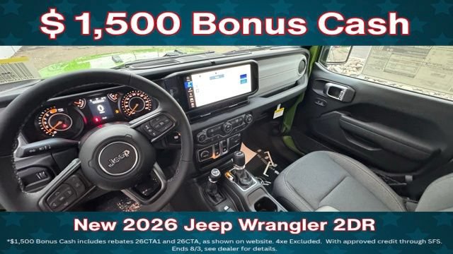 New 2026 Jeep Wrangler Sport AWD/4WD image 16
