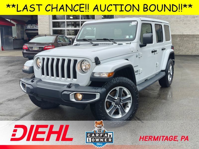 Used 2019 Jeep Wrangler Unlimited Sahara AWD/4WD image 1