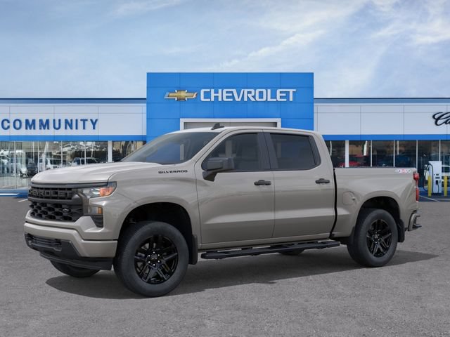 New 2026 Chevrolet Silverado 1500 Custom w/ LPO, Dark Essentials Package AWD/4WD image 3
