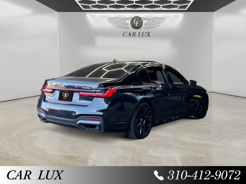 Used 2021 BMW 740i w/ M Sport Package RWD image 5
