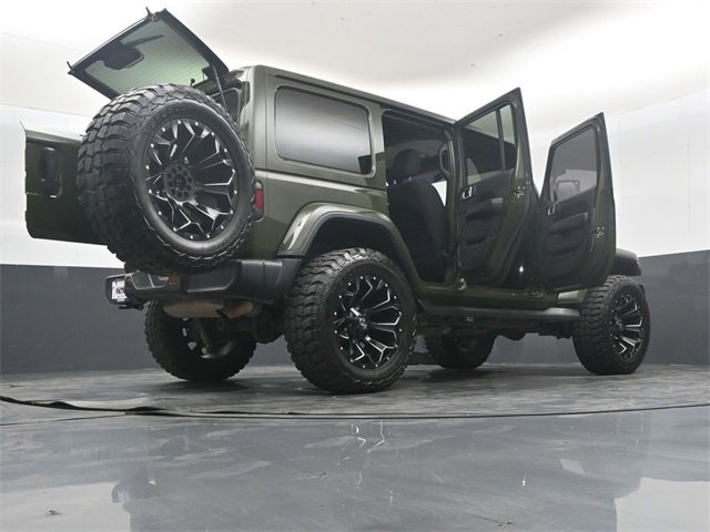 Used 2021 Jeep Wrangler Unlimited Sahara w/ Uconnect 4C Nav & Sound Group image 52