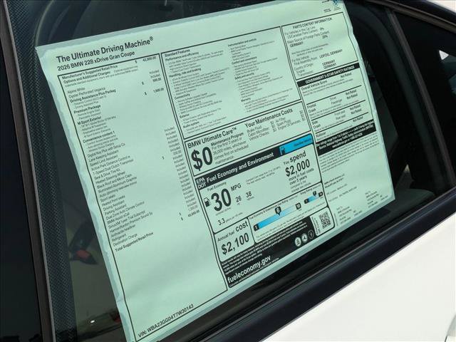 New 2026 BMW 228i xDrive w/ Premium Package AWD/4WD image 19