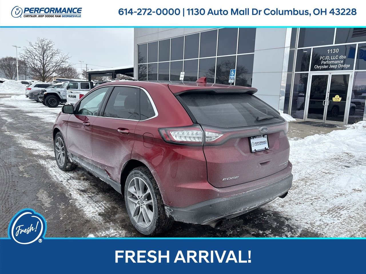 Used 2016 Ford Edge Titanium w/ Equipment Group 302A image 6