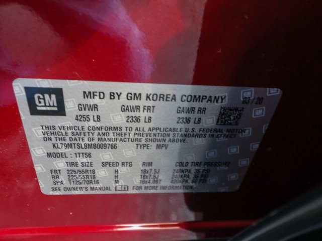 Certified 2021 Chevrolet TrailBlazer RS w/ Technology Package image 30