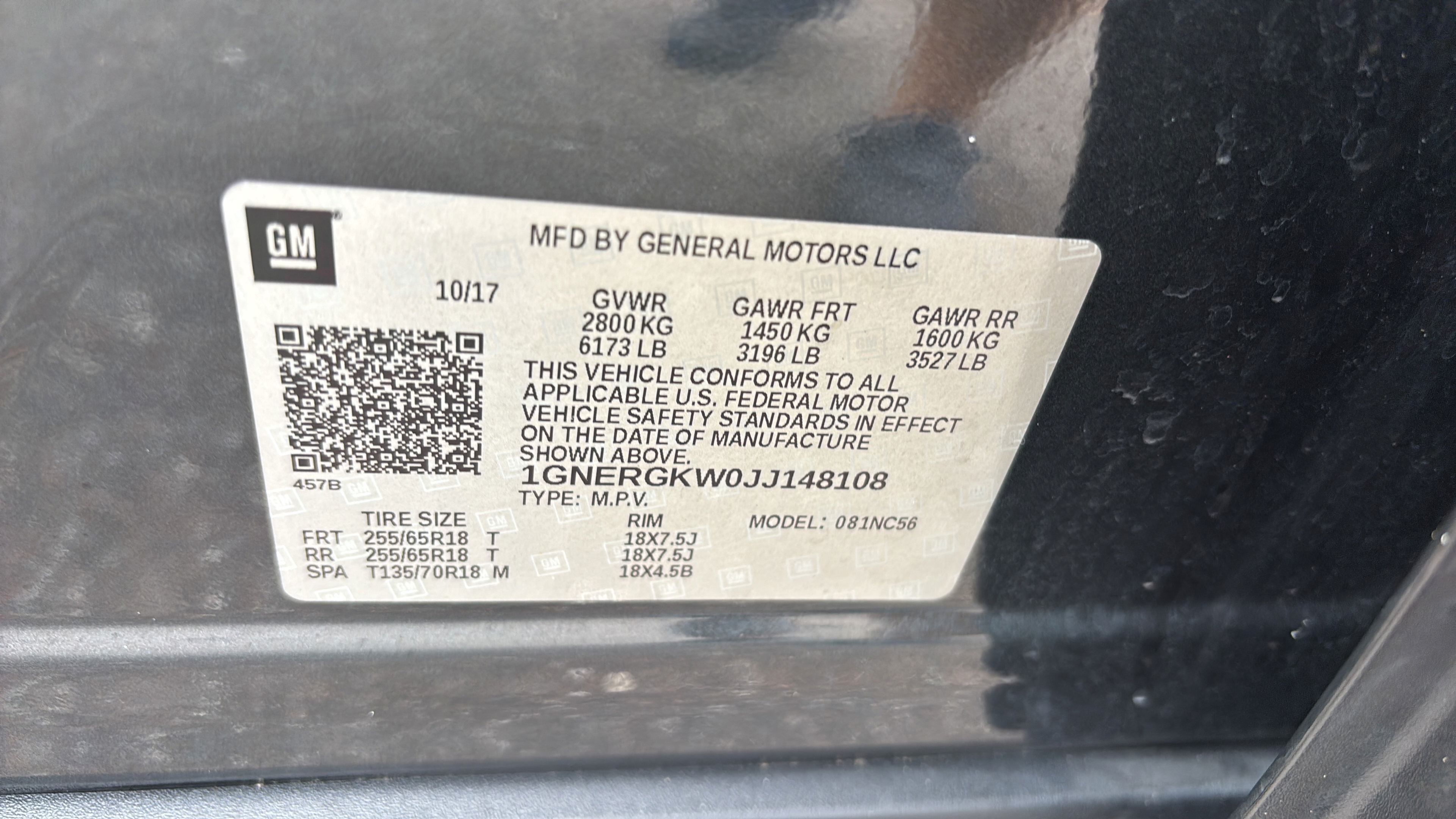 Used 2018 Chevrolet Traverse LT FWD image 16