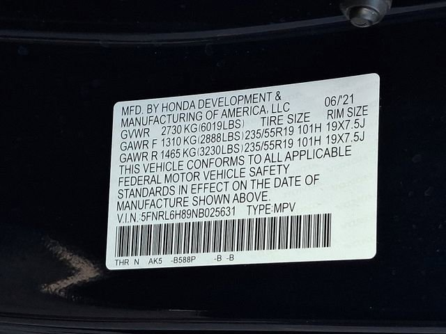 Used 2022 Honda Odyssey Touring image 29