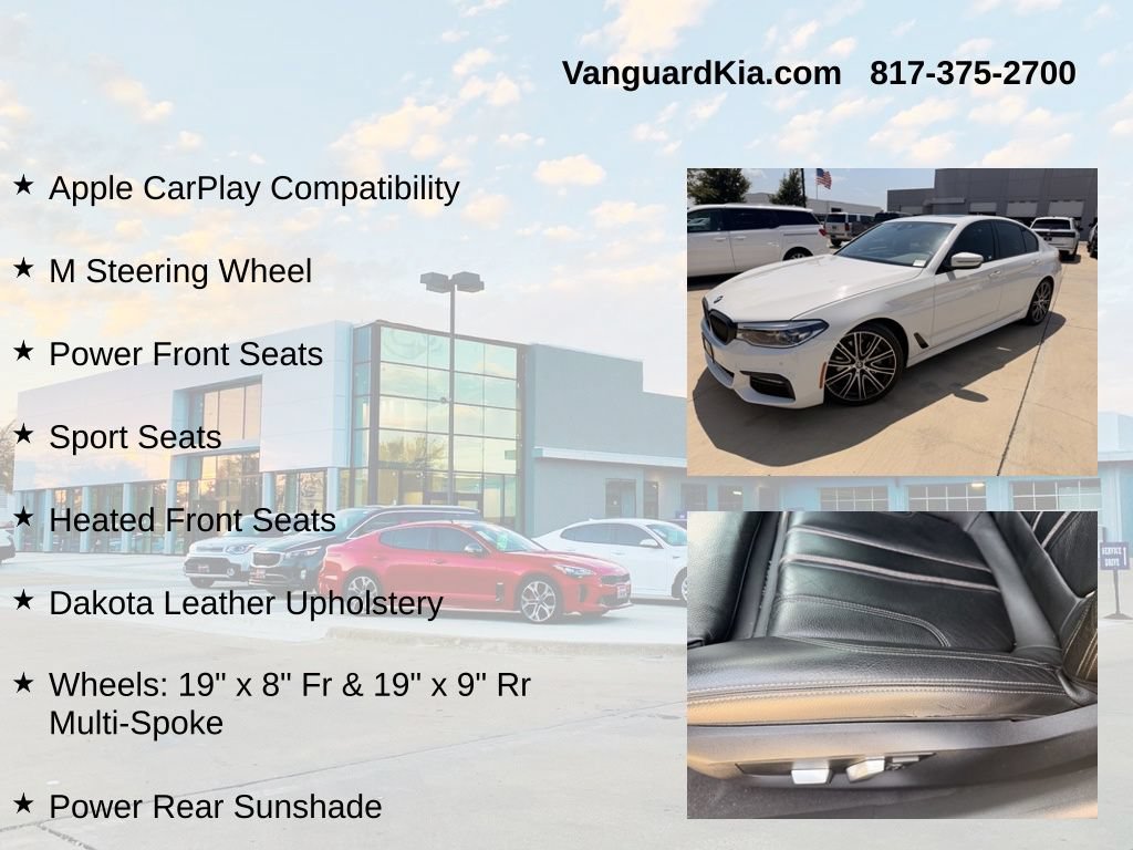 Used 2018 BMW 540i RWD image 18