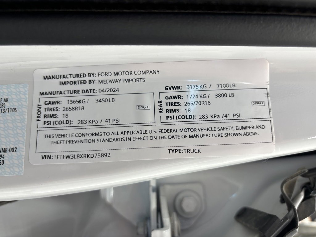 Used 2024 Ford F150 XLT w/ XLT Black Appearance Package image 27