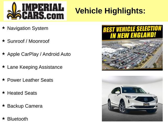 Used 2022 Acura MDX w/ Technology Package AWD/4WD image 8