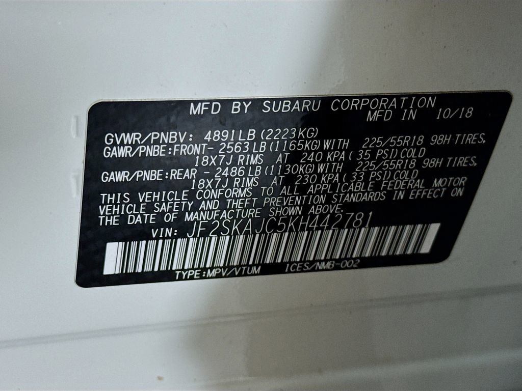 Used 2019 Subaru Forester Sport w/ Popular Package #2 image 39