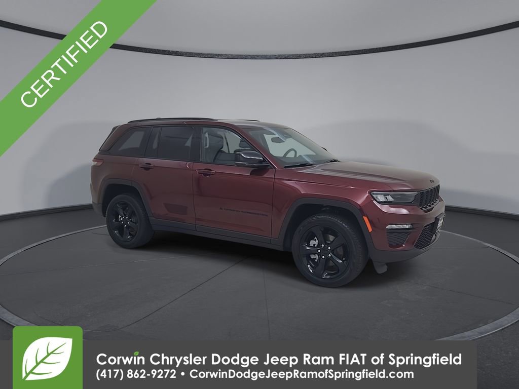Used 2023 Jeep Grand Cherokee Limited w/ Black Appearance Package AWD/4WD image 2