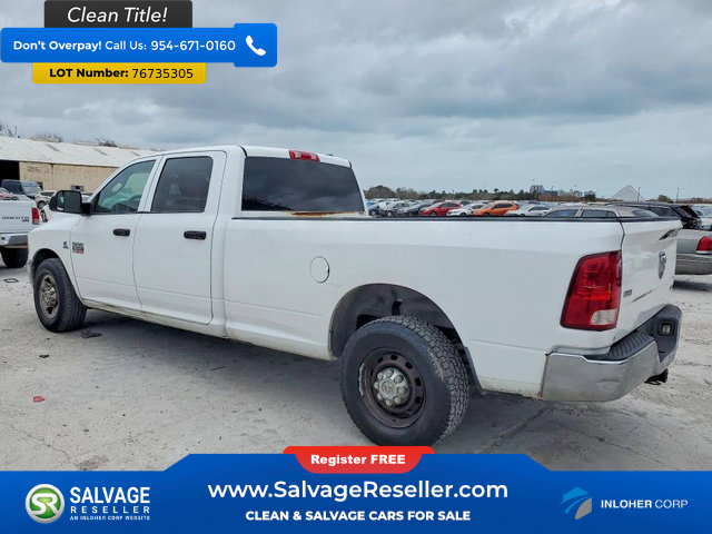 Used 2012 RAM 3500 ST w/ Chrome Appearance Group RWD image 3