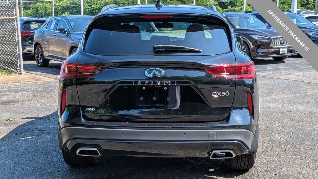 Certified 2022 INFINITI QX50 Luxe w/ Appearance Package image 4