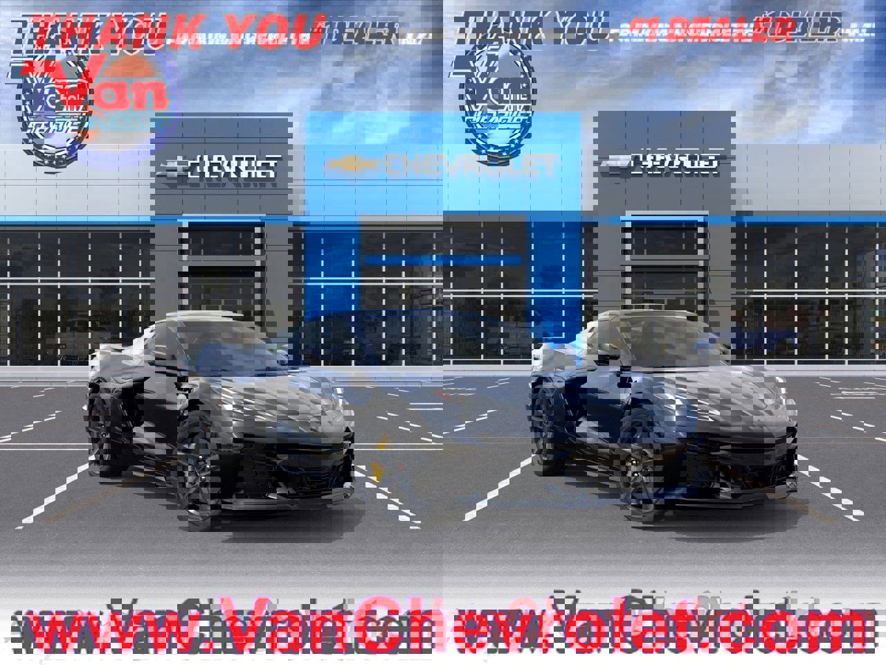 New 2025 Chevrolet Corvette E-Ray w/ Stealth Interior Trim Package