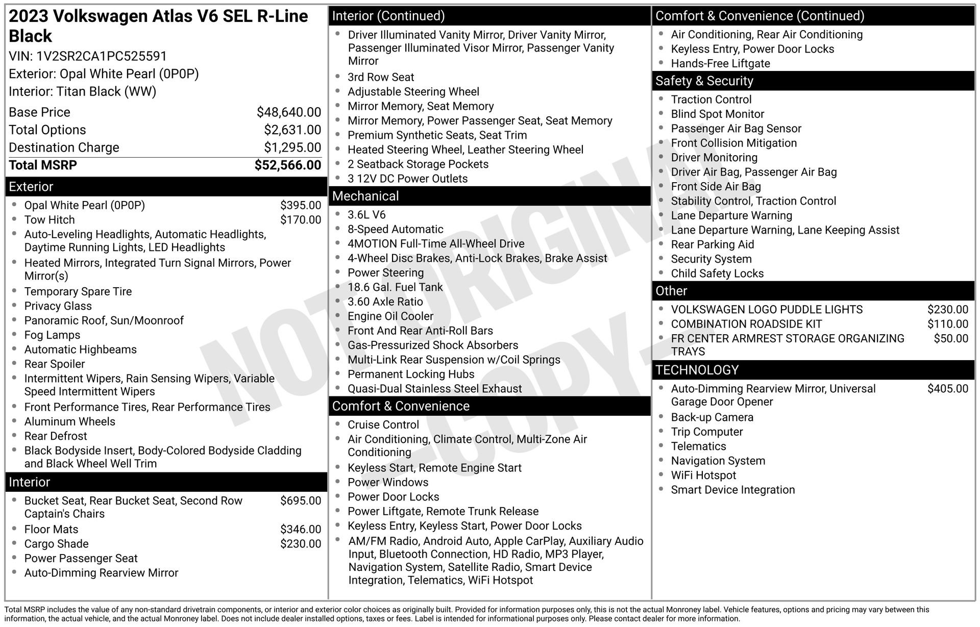Certified 2023 Volkswagen Atlas SEL R-Line image 2