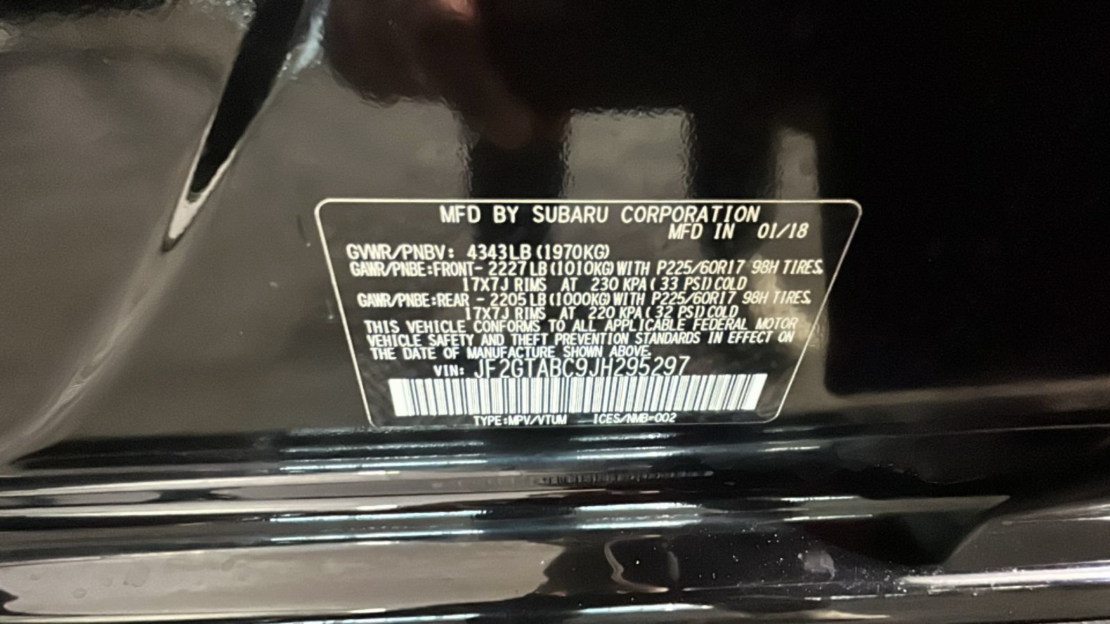 Used 2018 Subaru Crosstrek 2.0i Premium w/ Popular Package #3 AWD/4WD image 12