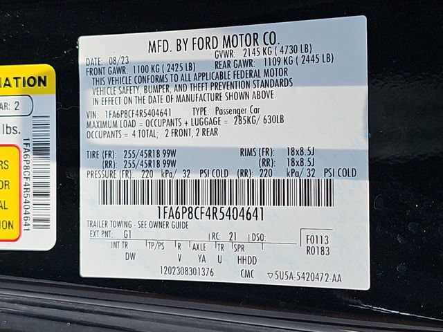 Used 2024 Ford Mustang GT RWD image 35