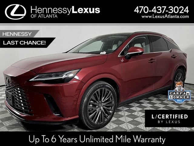 Certified 2023 Lexus RX 350 FWD w/ Accessory Package (Z1)