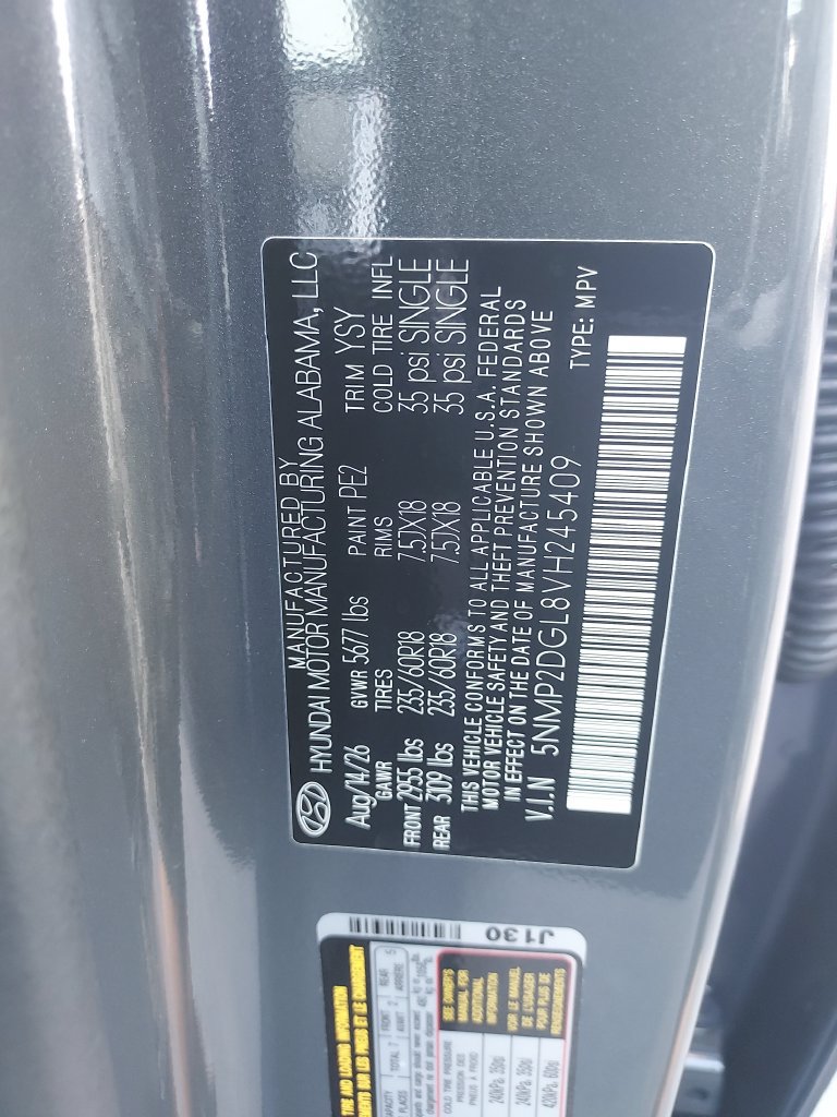 New 2027 Hyundai Santa Fe SEL AWD/4WD image 24