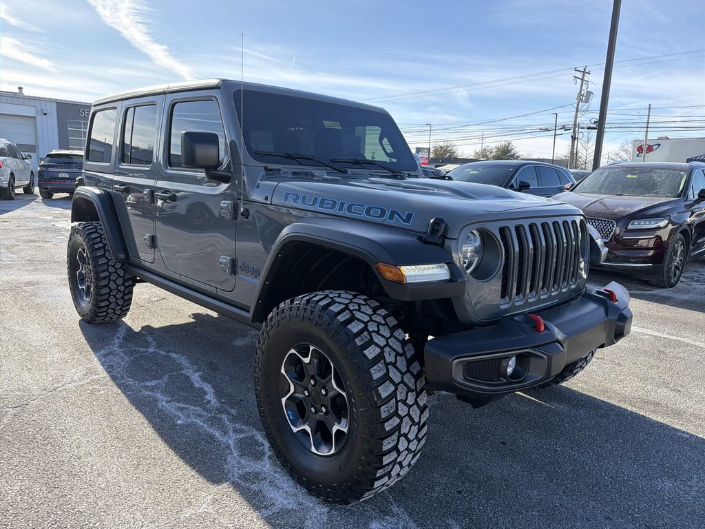 Used 2022 Jeep Wrangler Unlimited Rubicon 4xe w/ Cold Weather Group AWD/4WD image 8