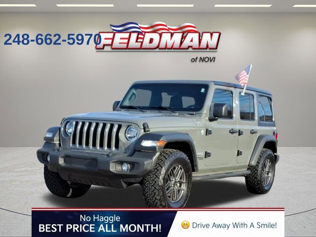 Used 2021 Jeep Wrangler Unlimited Sport image 1